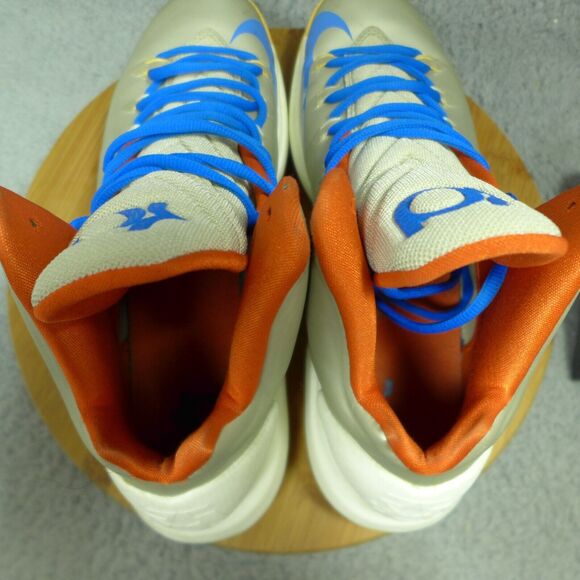 Nike Zoom Kevin Durant 5 Birch Sneakers Men's Size 11.5 Gray Shoes 554988-200 - Picture 11 of 13